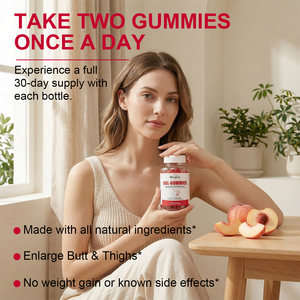 גומי ביוורלי BBL - תוסף תזונה להגדלת ישבן וירכיים עם שורש מאקה, תוסף להגדלת חזה, פורמולה לתמיכה בעלייה במשקל ותיאבון - Product Image 3