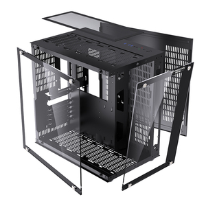 Lovingcool New Product ATX MATX <strong>ITX</strong> Black Gaming PC <strong>Case</strong> Full Tower Tempered Glass <strong>Computer</strong> Games <strong>Cases</strong> &amp; Towers with RGB Fan - Product Image 5