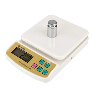 Balance alimentaire numérique en acier inoxydable Veidt, précise, 5 kg, affichage ovale, cuisine, 10 kg, balance électronique SF-400A, balance de cuisine - Product Image 3