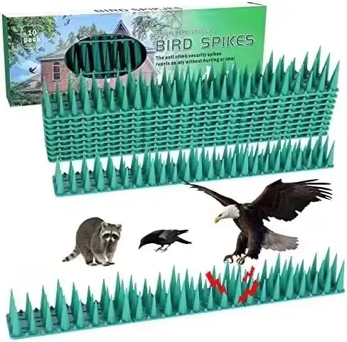 Seicosy Groothandel Vogelcontrole Decoratieve Tuinduif Afschrikking Anti Vogel Spikes Plastic