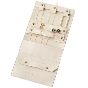 Manufacturer Well Made Ollapsible <b>Jewelry</b> Roll Customized Logo Simple <b>Jewelry</b> Volume for Travel - Product Image 1