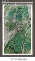 Panneau en marbre vert Potagonia de luxe brésilien, design moderne élégant, pierre naturelle pour l'intérieur, pour table, mur de fond, sol