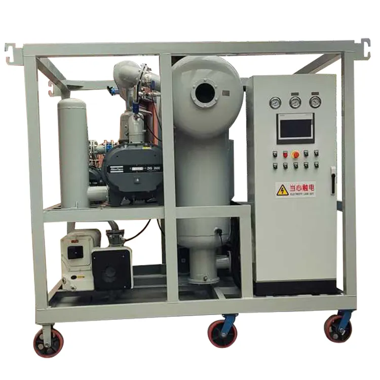 Huazheng sottovuoto usato trasformatore sistema filtro olio/olio filtraggio macchina 9000lh trasformatore purificatore olio