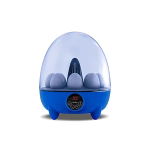 Mini 8 Capacity Egg Incubator Chicken Quail Duck Eggs Hatching Machine With Led Egg Light
