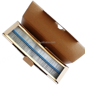 Résistance à film métallique 1/4W 1/2W 1W 2W 3W 5W, résistance 0,25W, résistance à anneau coloré de précision 1% 5%, 1 Ohm Ω R 1M 1K - Product Image 3