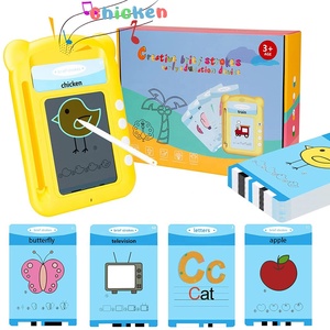 Tableta de Escritura 2 en 1, Tarjetas de Aprendizaje de Inglés para Niños, Máquina de Aprendizaje con Tarjetas, Máquina de Lectura para Niños Pequeños con Función de Dibujo - Product Image 2