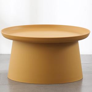 Fabbrica anti-uv salotto bianco <span class=keywords><strong>plastica</strong></span> <span class=keywords><strong>tavolino</strong></span> rotondo all'aperto - Product Image 2