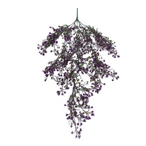 Plante murale artificielle en lierre vert Kim Riley, 30cm-100cm, panier de fleurs en plastique, décoration intérieure, utilisation pour mariage - Product Image 5