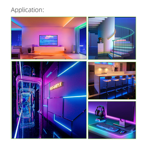 Dc12v/24V 10 mét PCB 5050 SMD 120LED/M 5 m/cuộn RGB đầy màu sắc linh hoạt <span class=keywords><strong>LED</strong></span> Strip/Thông minh dải ánh sáng - Product Image 6