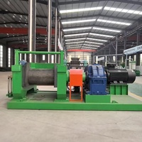 Molino triturador de caucho para neumáticos usados, máquina de reciclaje industrial de neumáticos, produce gránulos uniformes de 1-3 mm y polvo de caucho de 0-40 mallas