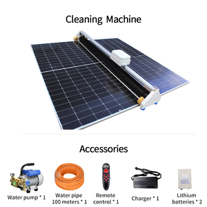 [Certificado CE] Robot de Limpieza Solar Portátil Suspendido - Máquina de Cepillado Motorizada para Estaciones Fotovoltaicas Montadas en Suelo - Product Image 2