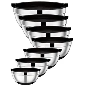 2024 NEW Wholesale Stainless Steel Salad Bowl 14CM-30CM