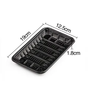 Customize Plastic Vacuum Forming Seal Disposable Food Tray Meat Tray