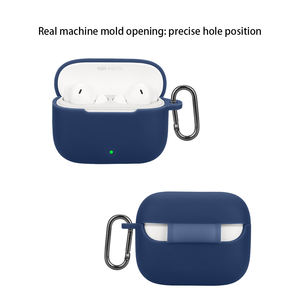 Funda protectora de silicona <span class=keywords><strong>Oppo</strong></span> Enco <span class=keywords><strong>Buds</strong></span> 3 Pro, carcasa para auriculares inalámbricos y funda para Airpods, solo incluye funda protectora - Product Image 3