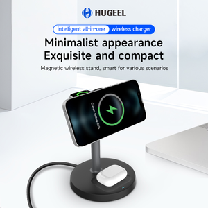 Nouvelle Station de Recharge Sans Fil 3-<span class=keywords><strong>en</strong></span>-1 2026 – <span class=keywords><strong>Chargeur</strong></span> Rapide de Bureau pour <span class=keywords><strong>iPhone</strong></span> 16 15 Pro Max et Support de Charge Magnétique pour Montre Connectée PD 3.0 - Product Image 5