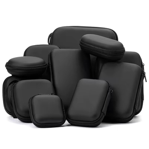 Étui de transport multifonctionnel universel pliable et portable en EVA rigide pour batterie externe, disque dur externe, téléphone portable, électronique - Product Image 2