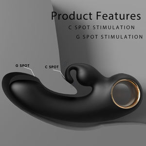 S-hande 2 en 1 poignée lapin vibrateur point G Clitors Massage Double Vibration stimulant masturbateur féminin - Product Image 1