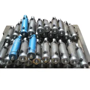 Top Selling Factory Price Stage Dump Truck Telescopic Hydraulic Cylinders For Trailer Dump Truck Stainless Steel
