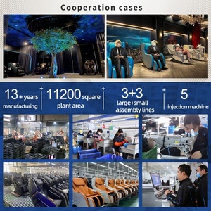 2024 luxe corps complet électrique AI chaleur intelligente inclinable Stretch 3D Robot main SL piste zéro gravité Shiatsu Portable pliable - Product Image 6