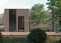 Pods de jardin étanches, pods de bureau extérieurs, pods de camping, mini-maisons, maisons modulaires en kit, unités d'habitation modulaires, maisons complémentaires