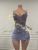 Ocstrade Vacances Femme Robe Autotest K008 K006 Entièrement Perlé Lourd Velours Robes De Soirée À Lacets Strass Sexy Club Robes