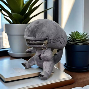 Peluche Cartoon di Xenomorfo <span class=keywords><strong>Alieno</strong></span>, Bambole Morbide Imbottite per Ragazzi e Ragazze, Regali di Compleanno e Natale per Fan - Product Image 2