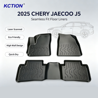 Tapis de sol KCTION TPE pour Chery JAECOO J5 2025-2026, toutes saisons, imperméables, écologiques, inodores, fabricant OEM