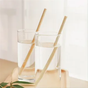 Estick Bamboe Deksels Met Stro Hele Bamboevezel Mok Met Stro Glas Tumbler En Silicon Mouw Gat Bamboe Deksel Met stro 70Mm