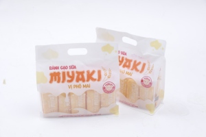 ข้าวเกรียบนมกึ่งนุ่มรสหวานไขมันต่ำขนมนมเพื่อสุขภาพรสชาติที่ยอดเยี่ยมบรรจุภัณฑ์กล่องเค็ม - Product Image 5