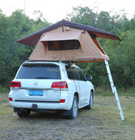 Tenda Atap Mobil SMS GS-14S Soft Shell Aluminium 4x4 Lurus untuk SUV, Lipat, untuk Berkemah di Atap Truk, Empat Musim, Pembukaan Otomatis Cepat