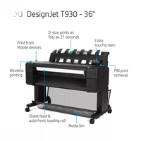 Traceur à jet d'encre d'occasion, prix d'usine remis à neuf, machine à dessin CAD GIS pour HP Designjet T920 T930, imprimante 36 pouces à 6 encres avec CISS