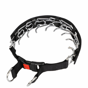 <span class=keywords><strong>Collar</strong></span> para Mascotas con Hebilla de Metal y Cierre de Hierro, Desmontable, Diseño Sólido, para Entrenamiento de Perros - Product Image 5