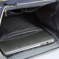 Himawari 9001 fabricant personnalisé jaune mélange gris rue travail voyage étanche école ordinateur portable dame sac à dos sac pour femmes filles