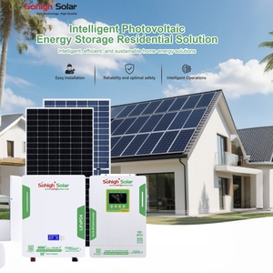 Système <span class=keywords><strong>solaire</strong></span> complet <span class=keywords><strong>avec</strong></span> onduleur hybride MPPT personnalisé 12V-48V 5kW-12kW, onde sinusoïdale pure, batteries au lithium, stockage d'énergie domestique - Product Image 1