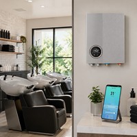 Chauffe-eau instantané intelligent électrique pour villas et hôtels, compatible TUYA Smart WiFi, avec écran tactile et commande par bouton rotatif, vente en gros