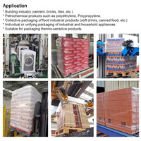 Film étirable à prix direct usine, résistant aux intempéries, matériau de construction, film de protection pour palettes