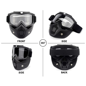 Gafas de Motocross Personalizadas de Fábrica, Lentes Polarizadas, Gafas de Seguridad <span class=keywords><strong>para</strong></span> Motocicleta, Gafas de Ciclismo <span class=keywords><strong>para</strong></span> Hombre, Gafas Deportivas <span class=keywords><strong>para</strong></span> Moto - Product Image 2
