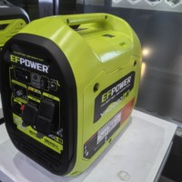 Générateur d'essence portable mini 2HP refroidi par air 0.75KW/1KW léger certifié EPA démarrage par lanceur à rappel télécommandé réservoir de carburant 4L 9h 220V