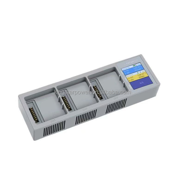 LCD 3 Channels Mavic3 Pro 100 Watts Battery Charger Intelligent Battery Mavic 3 Enterprise Series Charging Hub for DJI Mavic
