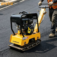 Compacteur à plaque vibrante réversible FPC-220 à essence, force 34KN, poids 245kg