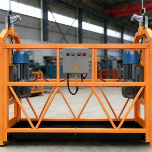 Plateforme suspendue de nettoyage de bâtiments de type élévateur, panier suspendu de construction, machine de levage, poste de travail suspendu - Product Image 2