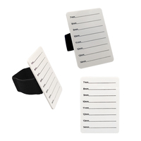 Main Verre Adhésif Noir Plaque Élastique Outil Palettes De Maquillage Affichage Carrelage Cils Plateau Pour Les Yeux Acrylique Extension Titulaire Palette De Cils