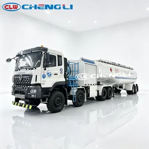 Camion-citerne d'aviation civile Dongfeng 60CBM, camion-citerne de ravitaillement d'avions, citerne à carburant pour le transport de carburant aéroportuaire - Product Image 2