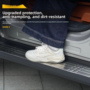 Pour Jetour G700 : Bande de protection latérale en acier inoxydable style minimaliste pour marchepieds, décoration extérieure - Product Image 2