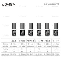 Jovisa-pegamento magnético para extensión de pestañas, Etiqueta Privada, 1 ~ 2 segundos, secado rápido, 30 ~ 70% RH, adhesivo OEM