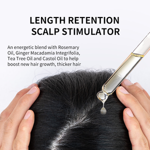 60ml Saç Uzatma Yağı Özel Etiketli Vegan Organik Biberiye Yağı, Saç Dökülmesini Önleyici, Yeniden Çıkarma, Saç Derisi Bakımı, Kuru Saç Canlandırıcı Yağ - Product Image 5