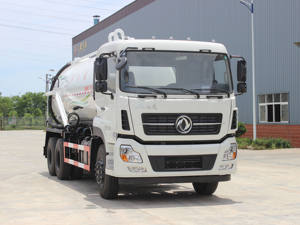 Camion-citerne de collecte à pompe à vide Dongfeng 6x4 grande capacité 20 m³ pour eaux usées, eaux sanitaires, eaux de vidange et huiles usagées - Product Image 1