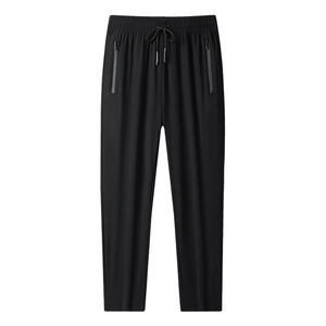 <span class=keywords><strong>Pantalon</strong></span> d'été en soie glacée pour <span class=keywords><strong>homme</strong></span>, respirant, élastique, <span class=keywords><strong>grande</strong></span> <span class=keywords><strong>taille</strong></span>, séchage rapide, coupe ajustée - Product Image 6