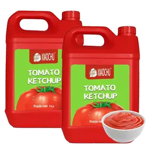 הוספת רוטב טעם סיטונאי בקבוקי פלסטיק סחוסים בתפזורת תיבול עגבניות קטשופ עגבניות