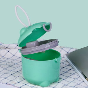 Hot Selling Cute Travel Portable Plastic <strong>Milk</strong> Powder Dispenser Baby Storage <strong>Box</strong> for 0-12 Months Cute Portable <strong>Milk</strong> Powder <strong>Box</strong> - Product Image 2